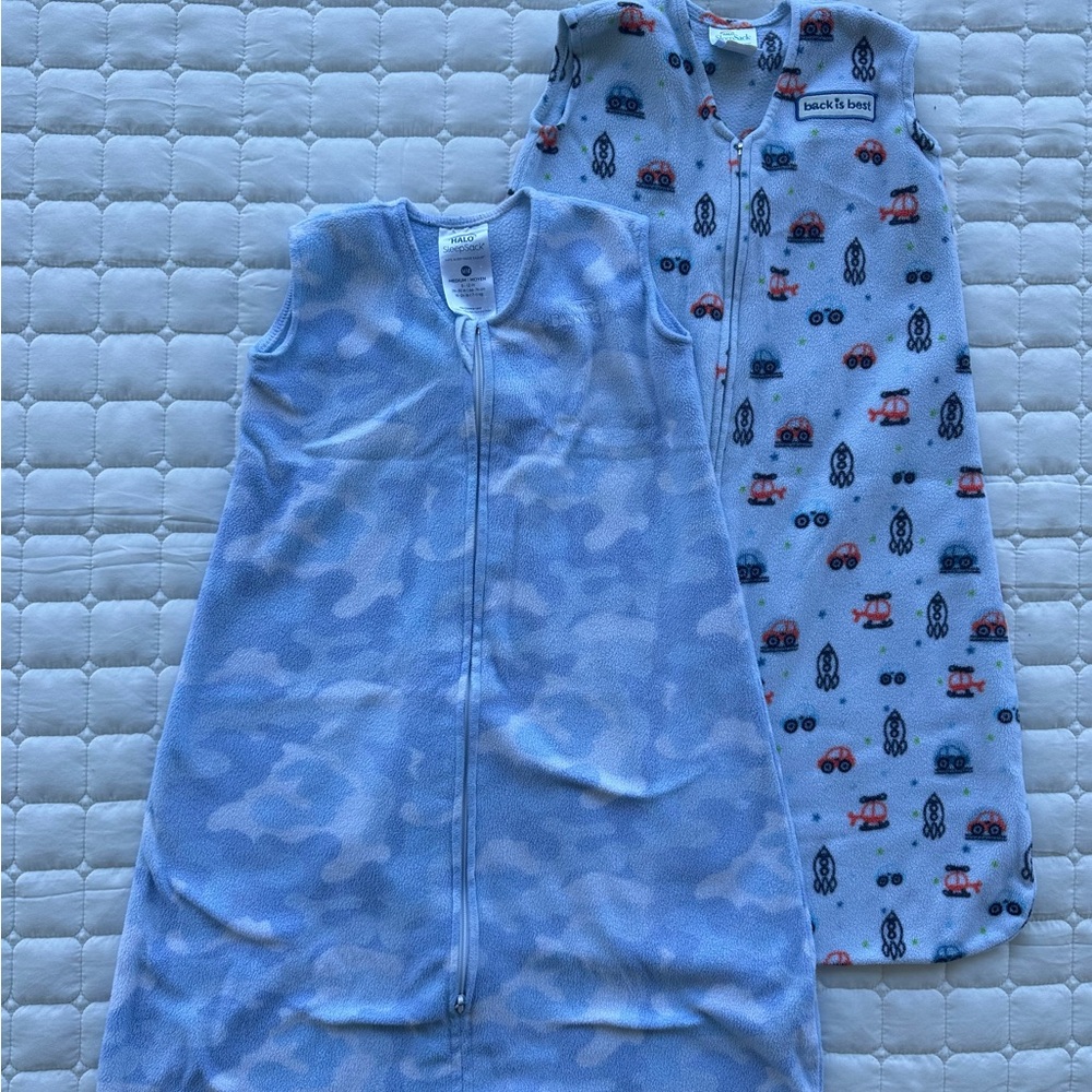 Halo Fleece Sleepsacks, M 6-12 months